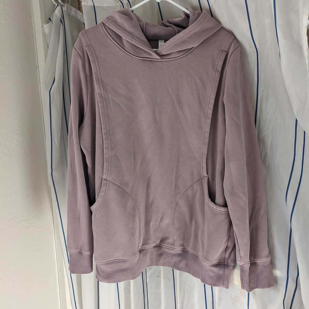 Latched Mama Pink Oversized Long Sleeve Hoodie